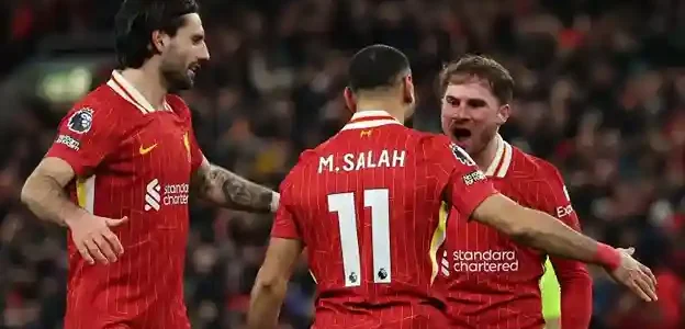 ليفربول يتغلب على نيوكاسل ويعزز موقعه في صدارة الدوري الإنجليزي