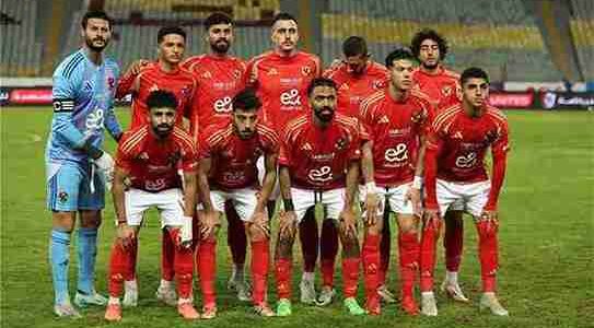 التشكيلة الرسمية للأهلي لمواجهة الزمالك في الدوري المصري